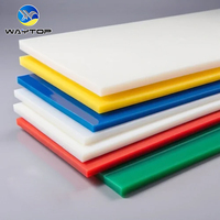 Panneau en plastique naturel durable auto-lubrifiant et sans humidité pour machines textiles, roue étoilée, en HDPE UHMWPE, 4x8 pieds
