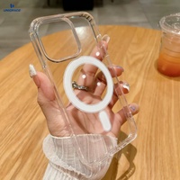 Coque transparente pour iPhone 17 Pro Max, vente en gros de coques rigides transparentes pour iPhone 15 Pro Max