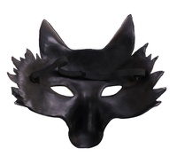 Nouveau Design Halloween Masque Accessoire Chaud Mardi Gras Adulte Mascarade PU Mousse 3D Animal Renard Masque