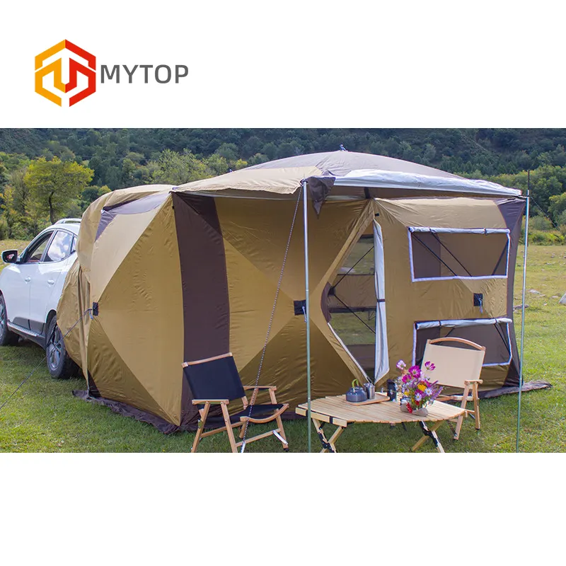 Custom Folding Portable Waterproof Outdoor Camping Shelteawning Trailer Suv Car Rear Tent