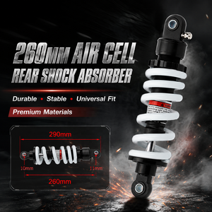Amortisseur à air de 260 mm, suspension arrière pour moto BSE <span class=keywords><strong>Kayo</strong></span> CRF KLX YZF Pit Bike/Dirt Bike - Product Image 1