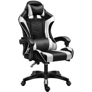 Vente en gros d'unité centrale Silla <span class=keywords><strong>Gamer</strong></span> à hauteur réglable meilleur logo chaise de sport ordinateur PC chaise de jeu de course pour adultes - Product Image 1