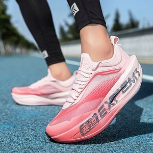 Calzado Deportivo Profesional para Hombre y Mujer, con Placa de Carbono, Transpirable, para Pruebas Físicas Estudiantiles y Entrenamiento Deportivo - Product Image 4