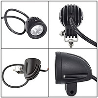10W LED luz de trabajo 12V 24V de 2 pulgadas Mini coche Auto camión ATV de la motocicleta 4X4 4WD Tractor bicicleta indicador de la lámpara de la niebla conducir faro