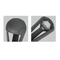 Lampe LED d'extérieur pour pelouse et jardin 5W 100-277V AC 135LM/W PC Aluminium IP65 5KV Diamètre 160MM