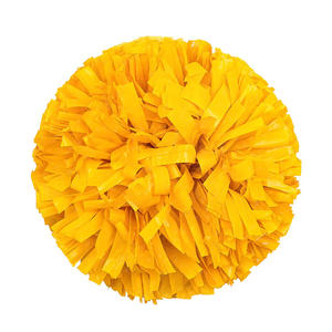 Pon Pon Personalizzati WIGYM per Cheerleading Scolastico, Gialli Ecologici in PE Multicolore - Product Image 1