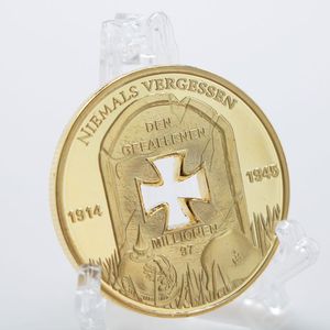 Firefighter Prayer Challenge Coin Gold Plated Patron Saint Medal Fire Commemorative Coin Gift <strong>Collectors</strong> <strong>Item</strong> - Product Image 1