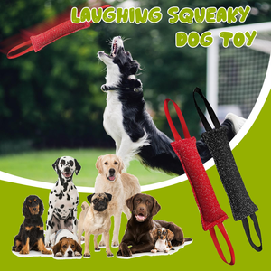 Jouet de dressage pour chien en toile de chanvre, coussin à mordre et bâton de traction, avec nylon et lin, matériel d'entraînement pour animaux de compagnie - Product Image 5