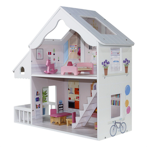 Venta al por mayor <span class=keywords><strong>de</strong></span> <span class=keywords><strong>casa</strong></span> <span class=keywords><strong>de</strong></span> <span class=keywords><strong>muñecas</strong></span> <span class=keywords><strong>de</strong></span> <span class=keywords><strong>madera</strong></span> grande <span class=keywords><strong>para</strong></span> niñas <span class=keywords><strong>de</strong></span> dos capas Diy conjunto <span class=keywords><strong>de</strong></span> <span class=keywords><strong>casa</strong></span> <span class=keywords><strong>de</strong></span> juguete <span class=keywords><strong>para</strong></span> niños con 8 muebles pequeños - Product Image 3