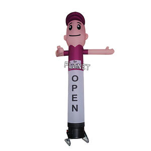 Danseur aérien gonflable de bureau en nylon / <span class=keywords><strong>Homme</strong></span> dansant gonflable, tube d'air gonflable avec main qui agite pour la publicité - Product Image 6