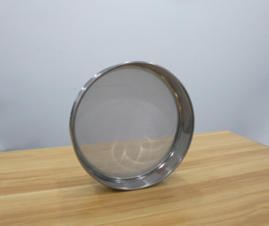 1 2 3 5 10 20 30 38 40 45 50 60 63 70 75 80 90 100 120 micron Màn hình 304 thép không gỉ dây lưới phòng thí nghiệm kiểm tra sàng - Product Image 4