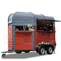 Chariot de fleurs personnalisé camion de nourriture remorques de nourriture de mariage cuisine mobile café-bar cheval remorque à vendre usa