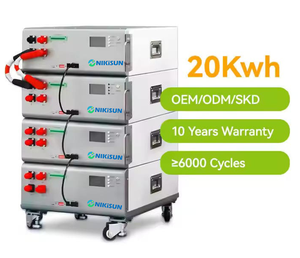 니키선 25KWh/30KWh/50KWh 리튬인산철 배터리 스택형 BMS 가정용 태양광 패널 시스템 - Product Image 4