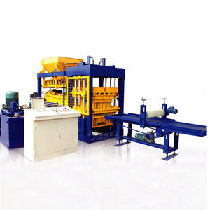 Equipo de formación de bloques hidráulicos automáticos de alta producción Línea de producción de ladrillos de Protección Ambiental de combustión libre - Product Image 1