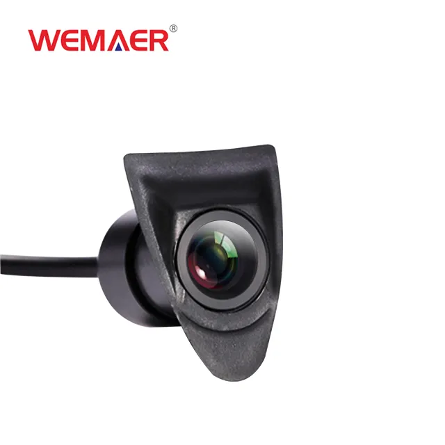 كاميرا أمامية Cvbs IP68 مضادة للماء مراقبة واسعة لوقوف السيارات Wemaer Oem الفائزة بعرض رؤية طويلة كاميرا سيارة صغيرة لتويوتا