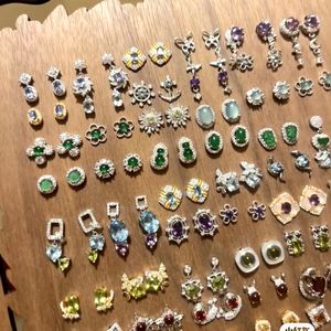 Pendientes de joyería de moda Joyería de mujer aretes de plata 925 Pendientes Joyería mexicana pendiente aro zirconia plata 925 - Product Image 1