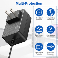 Adaptateur secteur universel ESann AC110V vers DC12V 12V 2A Adaptateur d'alimentation Intertek pour signalisation
