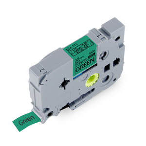 Vente <span class=keywords><strong>en</strong></span> <span class=keywords><strong>gros</strong></span> Ruban d'étiquettes laminé 12mm x 8m Compatible pour <span class=keywords><strong>Brother</strong></span> <span class=keywords><strong>P</strong></span>-<span class=keywords><strong>touch</strong></span> TZe-731 TZ-731 TZ731 Noir sur cartouche d'étiquettes vertes - Product Image 4