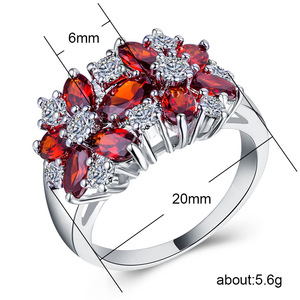 Elegante Anello con Aspetto di Gemma per Donne, Stile Europeo, Gioiello alla Moda per Feste e Appuntamenti, Idea Regalo - Product Image 5