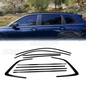 Per <span class=keywords><strong>Honda</strong></span> <span class=keywords><strong>CRV</strong></span> 2011-2026: Strisce Decorative in Acciaio Inox per Finestrini, Cornici Porta Cromate, Striscia Protettiva Decorativa - Product Image 3