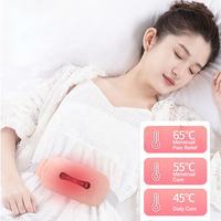 Ceinture de massage intelligente à chaleur portable, à vibrations, à commande tactile, pour le dos et l'abdomen