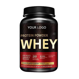 Fitness Food Bodybuilding Whey Protein Isolate Powder Raw Pulver Preentrenamiento Suplemento de alimentación deportiva - Product Image 1
