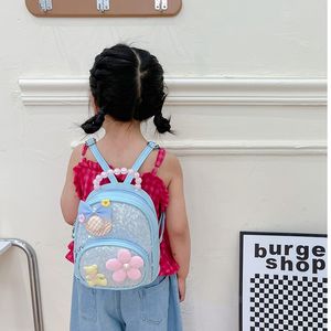 Kinder Pailletten Tasche Prinzessin Perle Rucksack Kindergarten Nette Mädchen lässige Tasche - Product Image 4