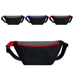 Riñonera/Bandolera Impermeable de Nylon con Bolsillo Antirrobo y Cremallera, Personalizable con Logotipo, para Parejas, Uso Exterior, Colores de Fábrica, con Letras - Product Image 1