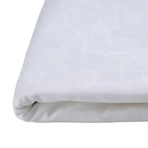 50 cotton 50 polyester fabric TC200 twill dobby bed sheet fabric