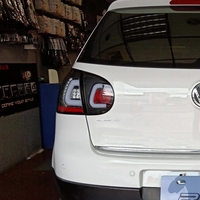 2006-2008 modelos para Volkswagen Golf 5 Actualización de luz trasera LED señal de giro luz de freno montaje de luz trasera