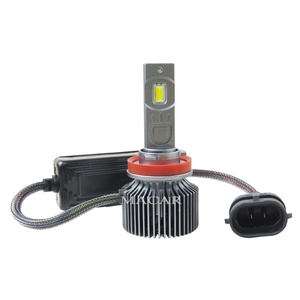 Phares de voiture MACAR M45T Tri-LED 60W 12000LM Ampoules LED haute puissance pour camion 6000K 4300K 3000K H1 H4 H7 <span class=keywords><strong>H11</strong></span> Ventes Flash <span class=keywords><strong>24V</strong></span> - Product Image 2