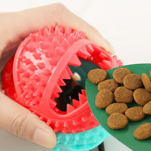 Juguete interactivo para perros con cuerda y pelota, juguete chirriante para perros con dispensador de comida, juguete de cuerda para masticar para mascotas, juguetes para perros masticadores agresivos - Product Image 5