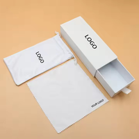 Nouvelles Boîtes à Lunettes Carrées Décoratives Simples 2025 MOSI Populaires Noires avec Logo Personnalisé pour Étuis à Lunettes et Sacs
