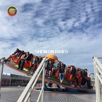 Manèges de parc d'attractions chinois à sensations fortes : Flying Turntable, Huly Gully, Ballerina Rides à vendre