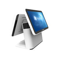 Windows Met Twee Schermen 10 Multi-In-One Pos Voor Groenten En Fruit Touchscreen Kassa Voor Efficiënt Beheer