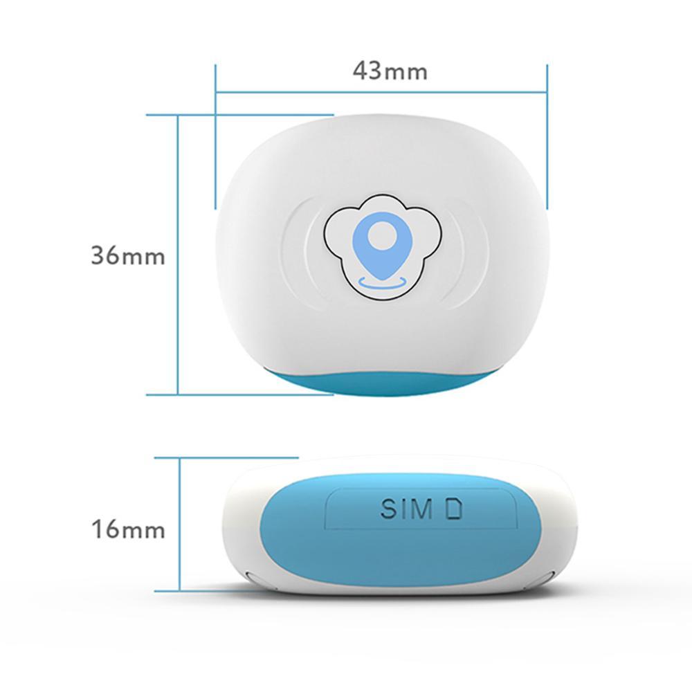 Imperméable IP67 MiNi GPS Pour Animaux de compagnie LB Traqueur de Suivi Collier Localisateur Pour Chiens Chats AGPS LBS SMS Positionnement Geo-fence dispositif de piste