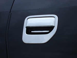 อุปกรณ์เสริมในรถยนต์คุณภาพสูง ABS Chrome ฝาครอบมือจับประตูสําหรับ 2006-2014 Honda Ridgeline - Product Image 4