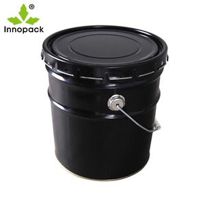 Contenedor de hojalata de alta calidad, anticorrosión y antioxidante, apto para uso alimentario, capacidad de 13 kg, venta directa de fábrica, cubeta metálica de 13 L - Product Image 2