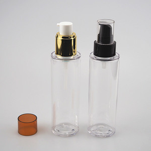 5 FL OZ hydrating cleanser lotion pump plastic clear bottle