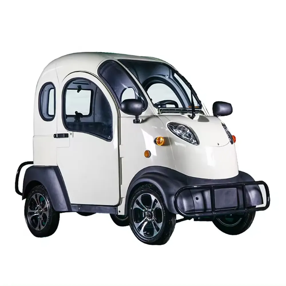 import china 2023 2024 new 72v 2500w battery powered 45km/h disc brake 12 inch tire 4 wheel e car