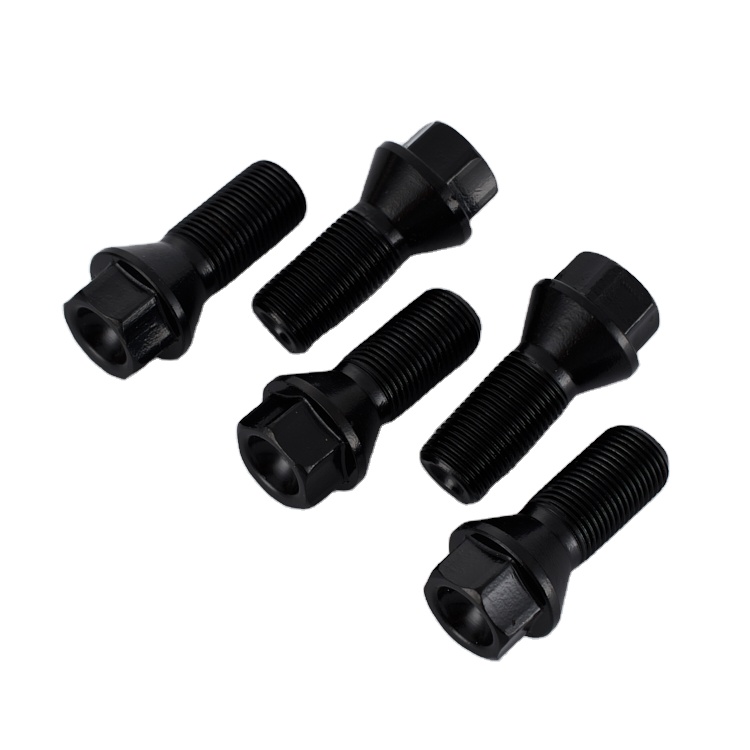 36136781151 для bmw оптовая продажа Сделано в Китае Автомобильные сбалансированные колесные болты практичные черные стальные болты с шестигранной головкой