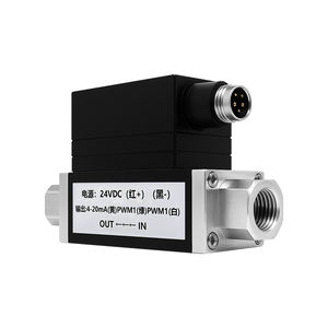 高精度デジタルNTCマイクロ可変領域窒素熱空気質量流量計ステンレス鋼プラスチック油流量計 - Product Image 6