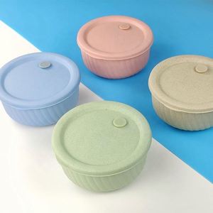 Sinoge Nouveau Design Meilleure Vente avec Couvercle Écologique Ensemble de Vaisselle en Paille de Blé pour Nouilles - Product Image 1