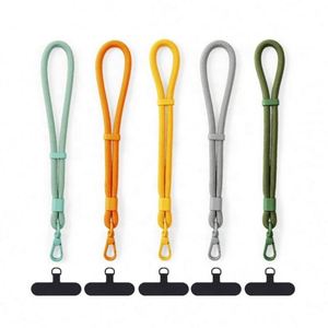 Custom OEM/ODM Eco-friendly <b>Polyester</b> Universal Mobile Phone Adjustable Wrist <b>Lanyard</b> with Offset Printing - Product Image 1
