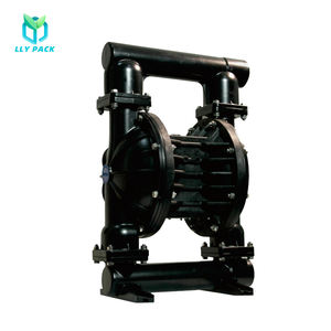 Bomba de diafragma neumática de transferencia de líquido de drenaje de aguas residuales de diagrama de acero inoxidable LLY para transporte de aguas residuales - Product Image 4