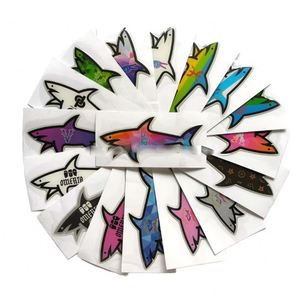 Elegante Adhesivo 3D Impermeable DIY de Dibujos Animados Paul Et Shark Vrunk Cp Jul Gertrude Country para Decoraciones - Product Image 2