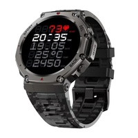 Smartwatch DM58 Layar AMOLED 1,43 inci, Panggilan Telepon, GPS, Altimeter, Barometer, Kompas, Tahan Air 30m, NFC, Casing Titanium Alloy
