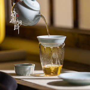 Colador de Té de Porcelana Yingqing, Filtro de Té de Cerámica de Tamaño Pequeño para Ceremonia del Té - Product Image 4