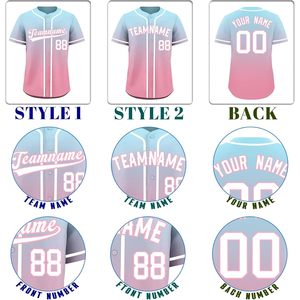 Custom Baseball Jersey Personalized Team Uniform Shirt Unisex Adult Breathable Sublimated Print For Men Women Boys Girls - Product Image 3