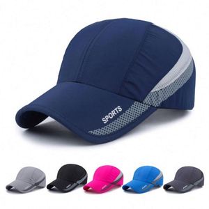 Casquette de baseball sportive personnalisée respirante légère anti-UV séchage rapide pour la randonnée et la course en extérieur – Vente en gros - Product Image 1